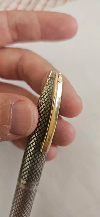 Pluma Sheaffer Imperial Sterling Silver 14K