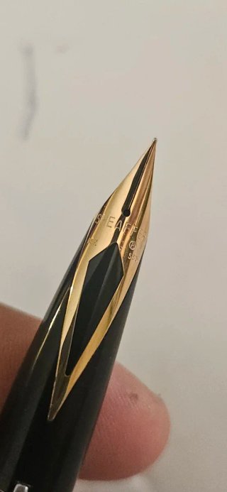 Pluma Sheaffer Imperial Sterling Silver 14K