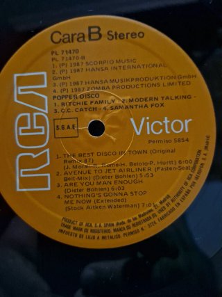 Vinilo Popper Disco