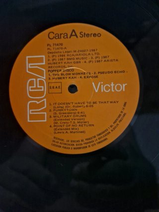 Vinilo Popper Disco