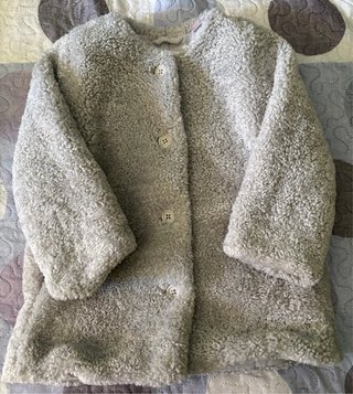 Abrigo de paño gris Mago