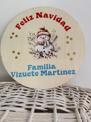 Decoración Navidad personalizada