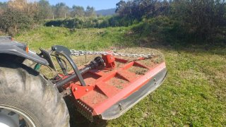 Desbrozadora para Tractorde 160 de trabajo chapa 8
