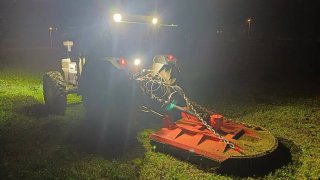 Desbrozadora para Tractorde 160 de trabajo chapa 8