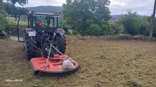 Desbrozadora para Tractorde 160 de trabajo chapa 8