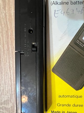 Grabadora Sony M-330 Microcassette