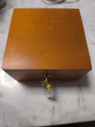 Reloj Marino madera latón