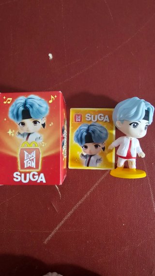 Lote 3 Figuras TinyTAN BTS McDonald's