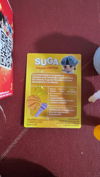 Lote 3 Figuras TinyTAN BTS McDonald's