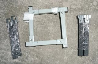 8 Patas para Somier de Abrazadera