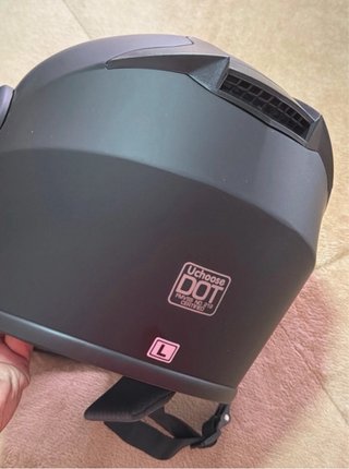 Casco Moto Negro Nuevo sin estrenar