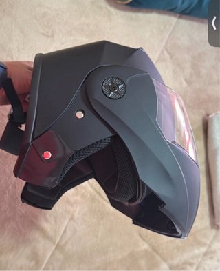 Casco Moto Negro Nuevo sin estrenar
