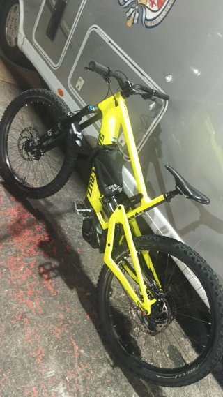 Bicicleta Eléctrica Santa Cruz.seat 124 cambio