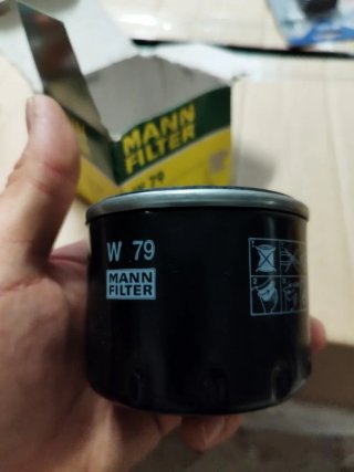 Filtro de aceite Mann-Filter W 79
