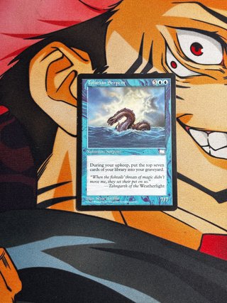 Carta MTG Tolarian Serpent - Weatherlight