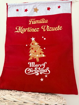 Saco Navidad personalizado