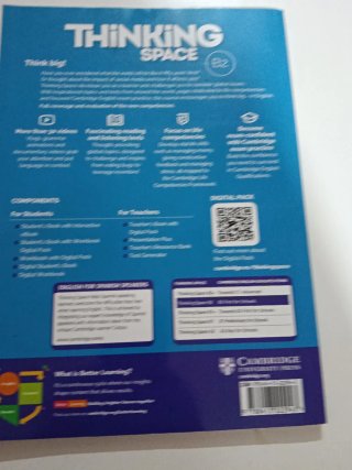 Thinking Space B2 Workbook with Digital Pack