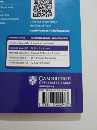 Thinking Space B2 Workbook with Digital Pack