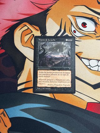 Carta MTG Manto de la noche Visiones Retro