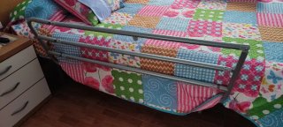 Barra seguridad cama adulto plegable