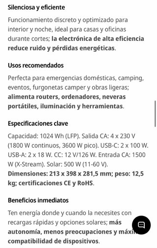 Estación de Energía EcoFlow Delta 3