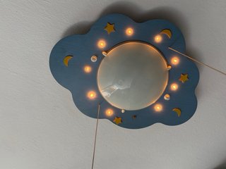 Lámpara de Techo Infantil Nube