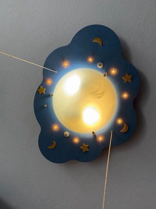 Lámpara de Techo Infantil Nube