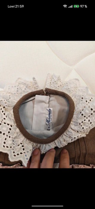 Vestido de invierno con forro, marca Miranda, T. 3