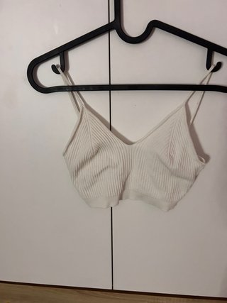 Top corto básico Shein