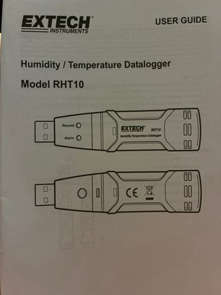 Datalogger de Humedad y Temperatura Extech RHT10