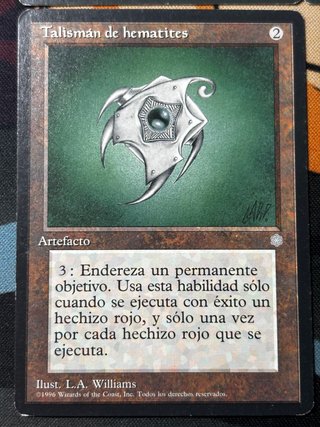 Lote 5x Cartas MTG Talismanes Ice Age Retro Pack