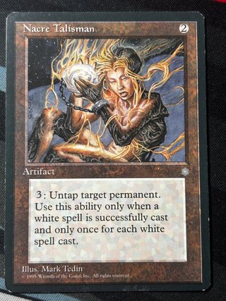 Lote 5x Cartas MTG Talismanes Ice Age Retro Pack