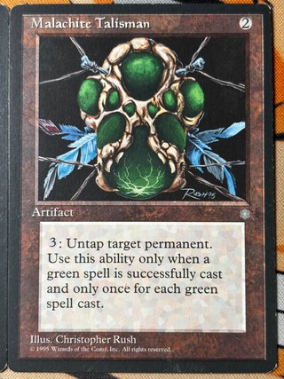 Lote 5x Cartas MTG Talismanes Ice Age Retro Pack