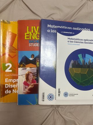 Libros de 2 Bachillerato