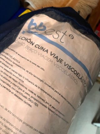 Cuna de viaje plegable Graco y colchón Bbest