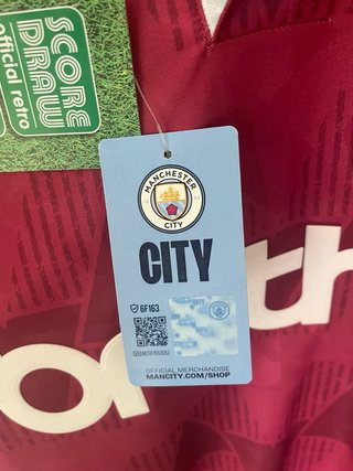 Camiseta Retro Manchester City 89 Away