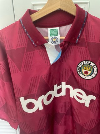 Camiseta Retro Manchester City 89 Away