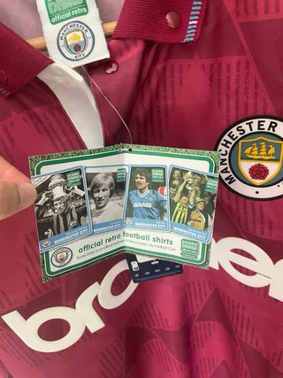 Camiseta Retro Manchester City 89 Away