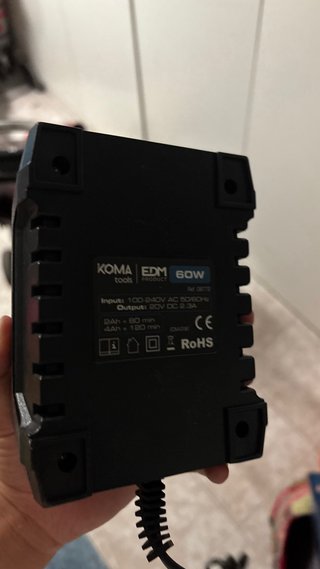 Cargador Koma EDM 60W