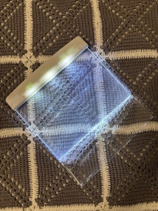 Pantalla de lectura iluminada