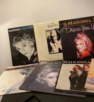 Lote de 7 Vinilos de Madonna, formato 7'