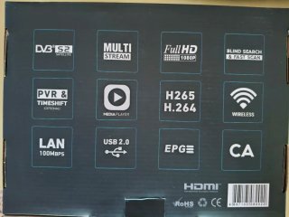 Decodificador Satélite Viark Sat