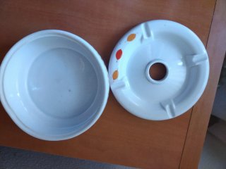 Cenicero de Porcelana Vintage