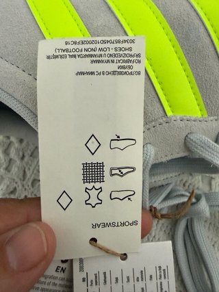 Adidas Barreda JR Zapatillas Talla 43 1/3 Nuevas