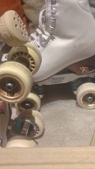 Patines Artísticos Blancos Roll-Line Variant