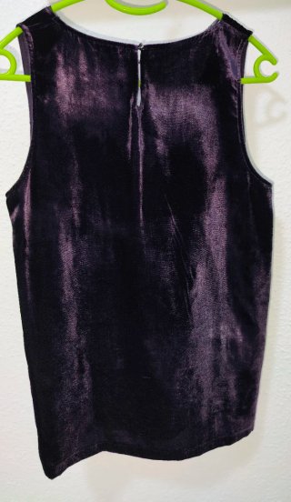 Massimo Dutti - Top Terciopelo y Tul