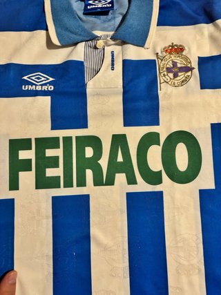 Camiseta Deportivo La Coruña 1994/95 Umbro