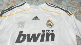 Camiseta Real Madrid 2009-10 Adidas Larga