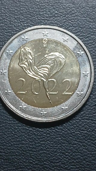 Moneda 2 Euros Finlandia 2022