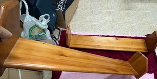 2 Estanterías Madera Pino Miel
